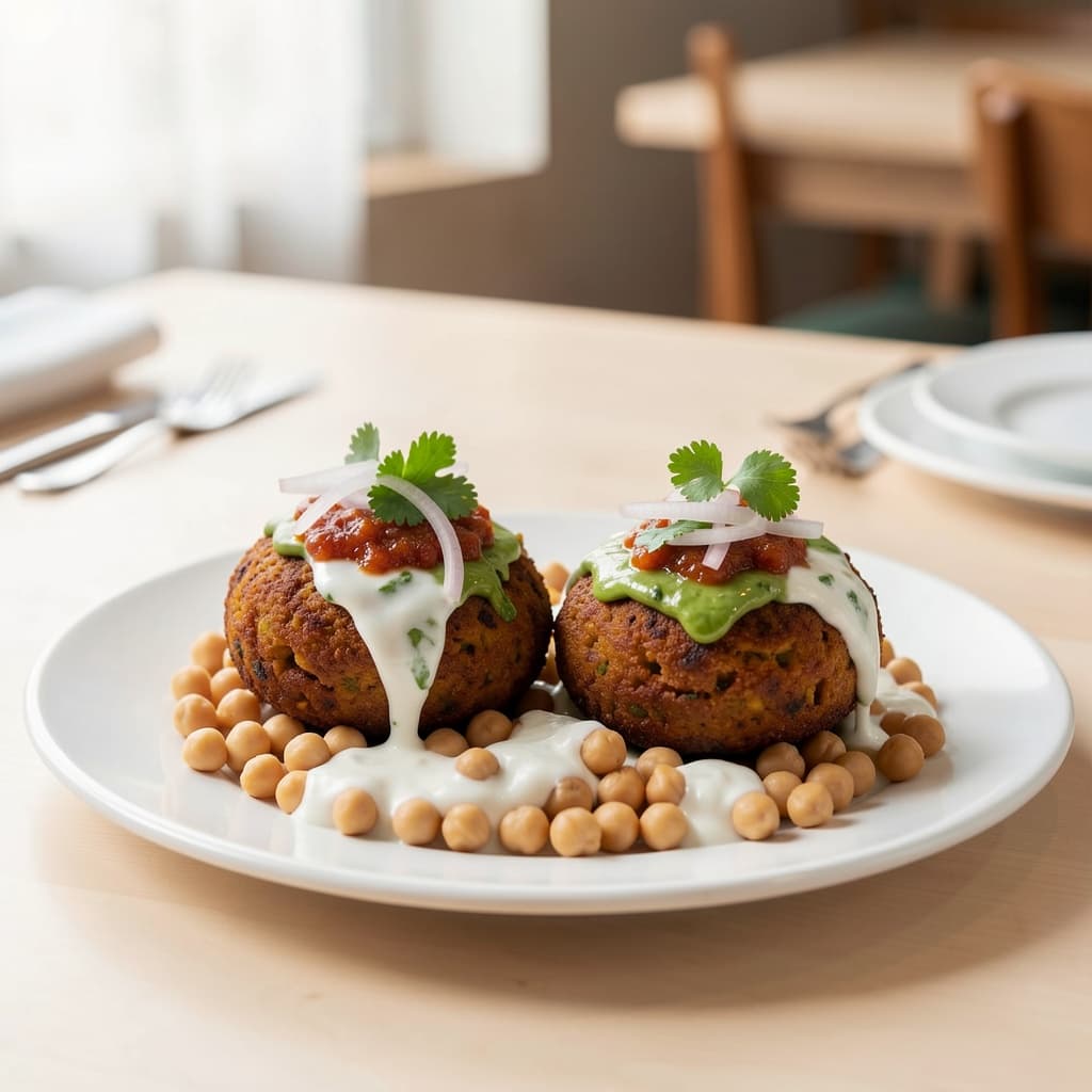 Aloo Tikki Chaat