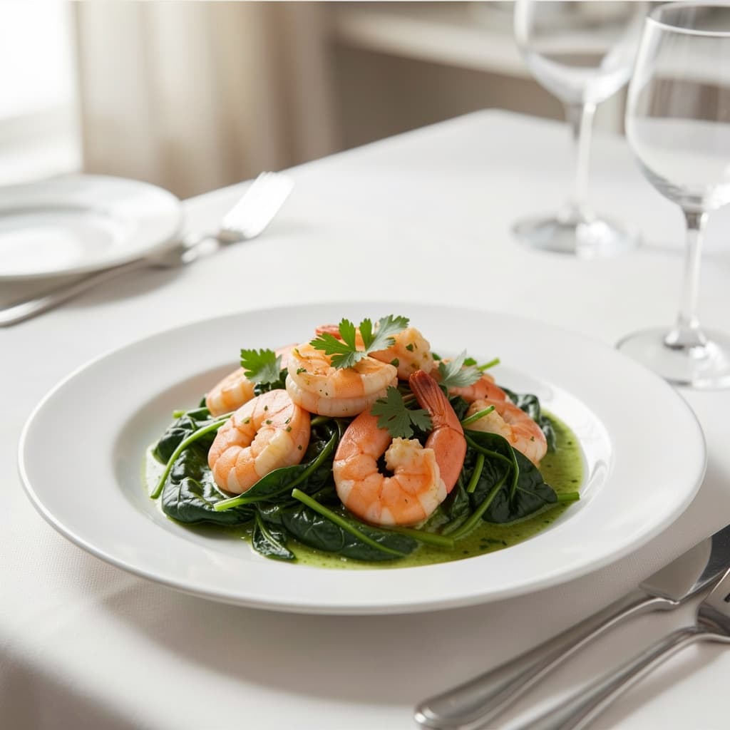 Shrimp Saag
