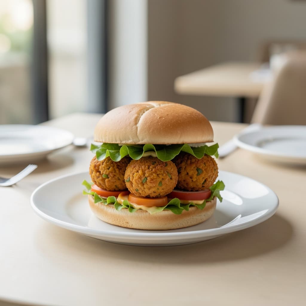 Aloo Tikki Sandwich